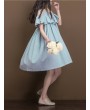 Women Casual Solid Color Ruffled Off Shoulder Dresses